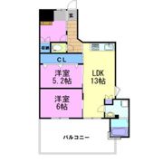 元今泉ハイタウンの間取り画像