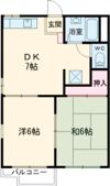 タウニィ山本A棟の間取り画像