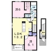 レイク Cの間取り画像