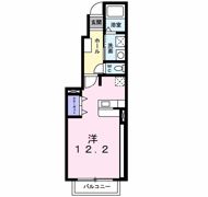 オリエント中島 Aの間取り画像