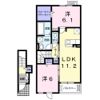 ヴァン ヴェール Ⅰの間取り画像