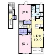 ヴァン ヴェール Ⅱの間取り画像
