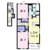 ヴァン ヴェール Ⅱの間取り画像