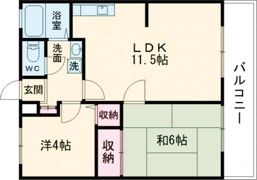 パストラルの間取り画像