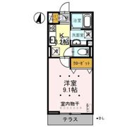 アバンス大宮の間取り画像