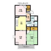 レジデンスKASUYAの間取り画像