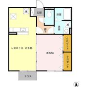 mezonかとうの間取り画像