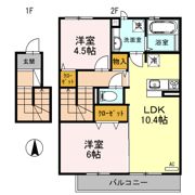 アイリス城陽の間取り画像