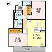 セジュール小川の間取り画像