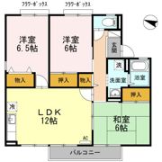 セジュール B棟の間取り画像