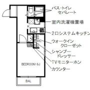パークサイドアパートメンツ・パーソンズの間取り画像