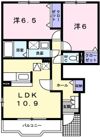 カンボ・M，Hの間取り画像