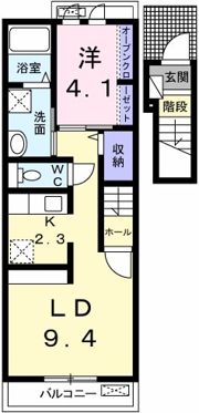 カルムの間取り画像