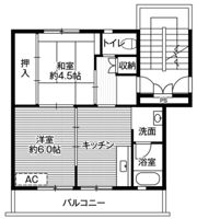 ビレッジハウス大淀1号棟の間取り画像