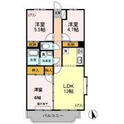 グランディールの間取り画像