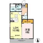 ソレイユの間取り画像