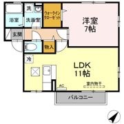 ブリック東松原の間取り画像
