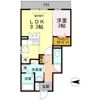 ベルデュールの間取り画像