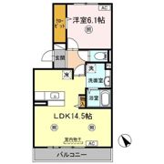 エクセラ B棟の間取り画像