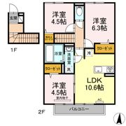 グランドソレイユ Kの間取り画像