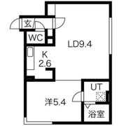 コラージュ琴似の間取り画像