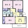 メゾンプルミエールⅣの間取り画像