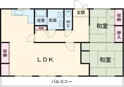 ステーションサイド別府の間取り画像