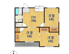 サンヒルズBの間取り画像