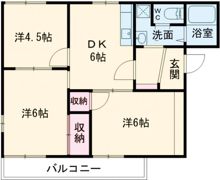 セレナ栄の間取り画像