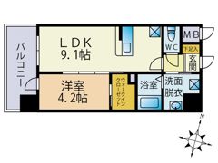 Etincell(エタンセル)の間取り画像