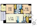 BLESS南福岡駅前の間取り画像