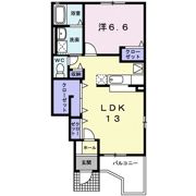 アスカ Bの間取り画像