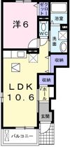 ウィステリアガーデン Cの間取り画像