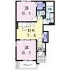 クラールⅠの間取り画像