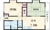 メルベーユ桂川の間取り画像