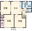 セントラルヴィラⅠ・Ⅱの間取り画像