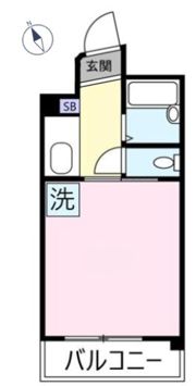 エルウィング立川二番館の間取り画像