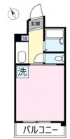 エルウィング立川二番館の間取り画像