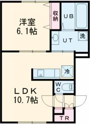 LANA A棟の間取り画像