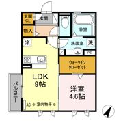 アジュールの間取り画像