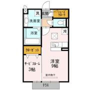 エコーハイツ南山の間取り画像