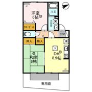 セジュール山の手の間取り画像