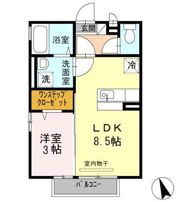 レクラデュクールの間取り画像