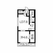 カーサ北3条の間取り画像