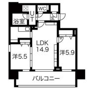 ルシェット白川公園の間取り画像