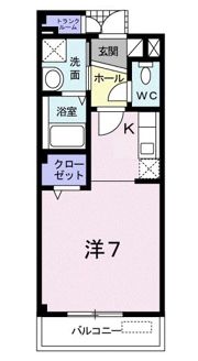 フロンティアの間取り画像
