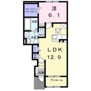 ローズビーストの間取り画像