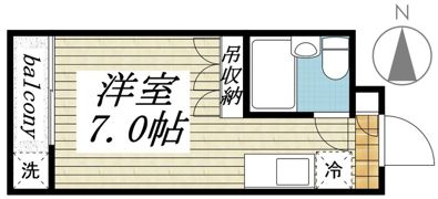 メゾン・ド・ルージュの間取り画像