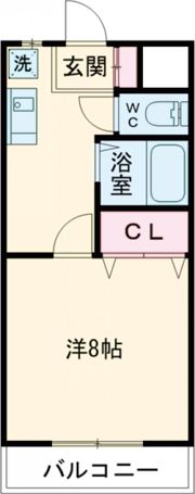 コーポSHOEIの間取り画像