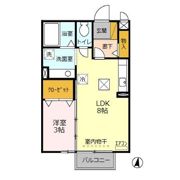ハイツ・フラッシュの間取り画像